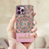 Custom Name Mandala Boho Floral iPhone Case
